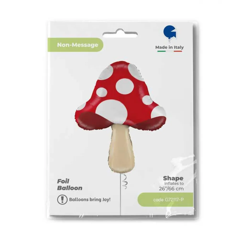 Balon Folie Figurina Ciuperca 66 cm GRABO