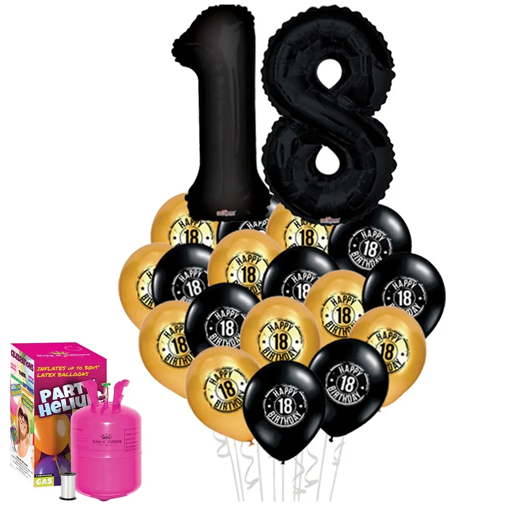 Pachet Baloane majorat (cu butelie heliu) - 2019110