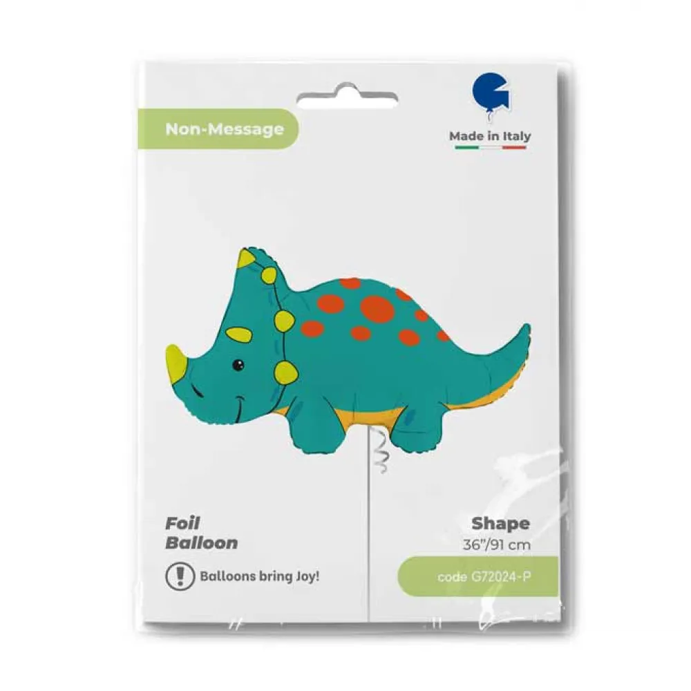 Balon Folie Figurina Triceratops 76cm Grabo