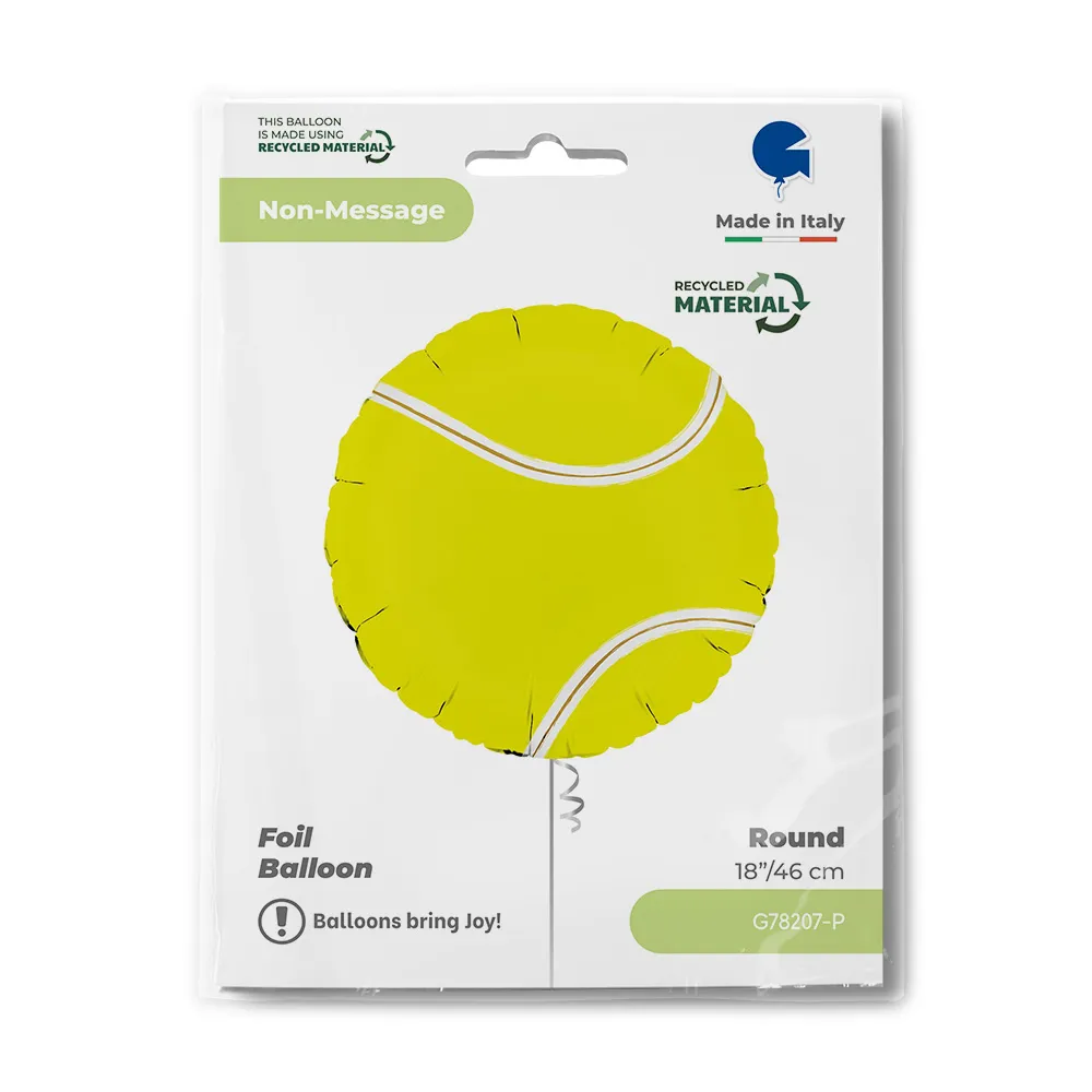 Balon Folie Rotund Minge Tenis 46cm