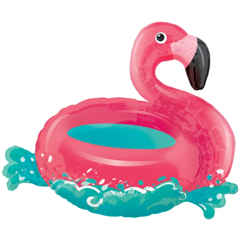 Balon Folie Figurina Floating Flamingo 76x68cm AMS 37117
