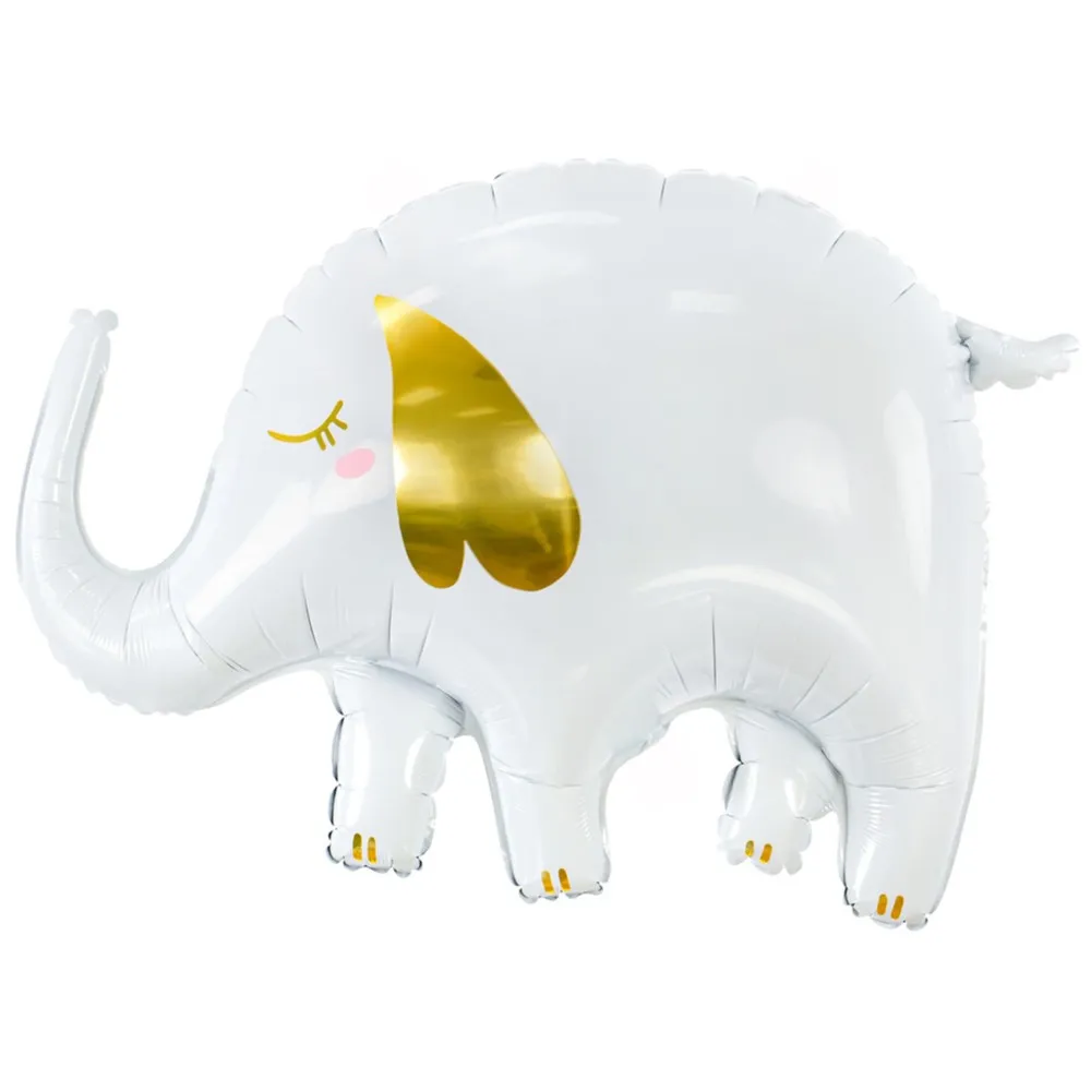 Balon Folie Figurina Elefant Alb 61x46cm FB91