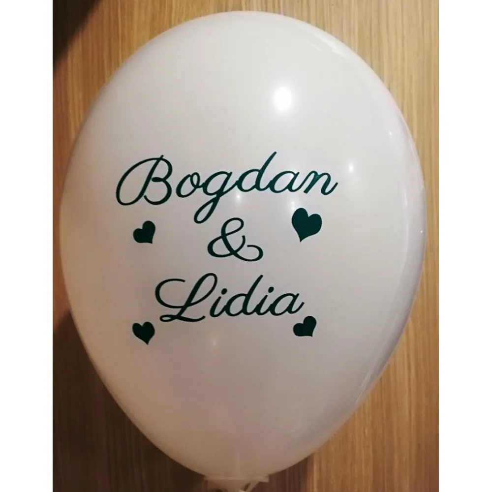 Baloane personalizate nunta-NM6