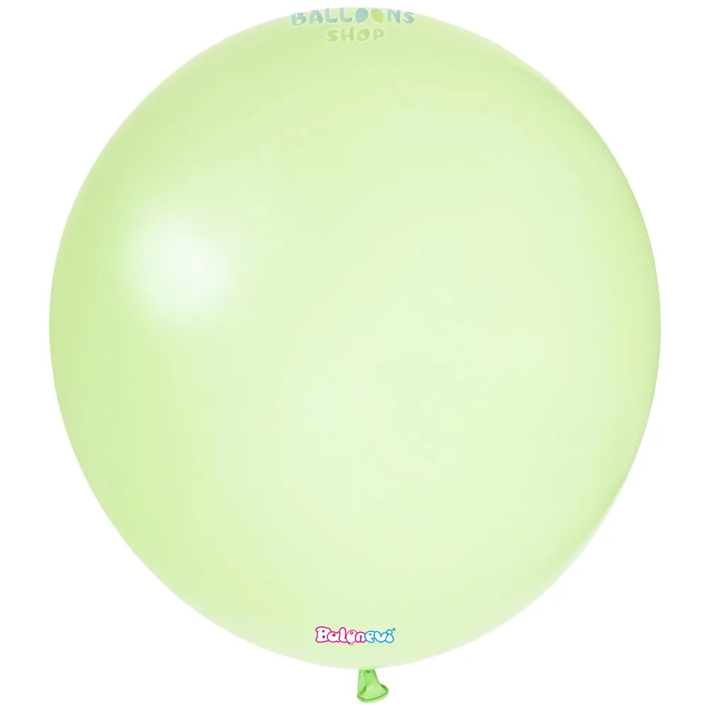 Balon Latex Jumbo 60cm Macaron Verde Menta -36