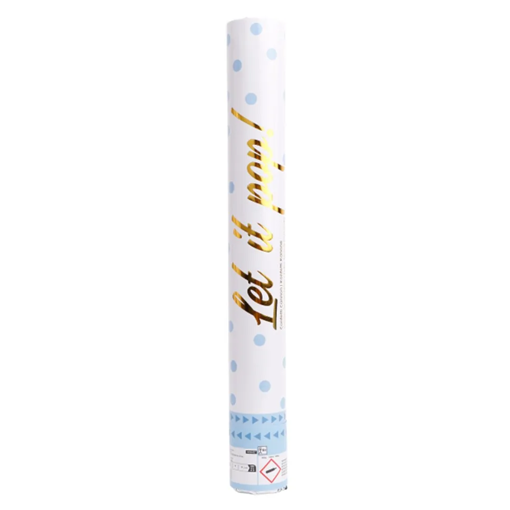 Tun Confetti Hartie Bleu 40cm 9916467