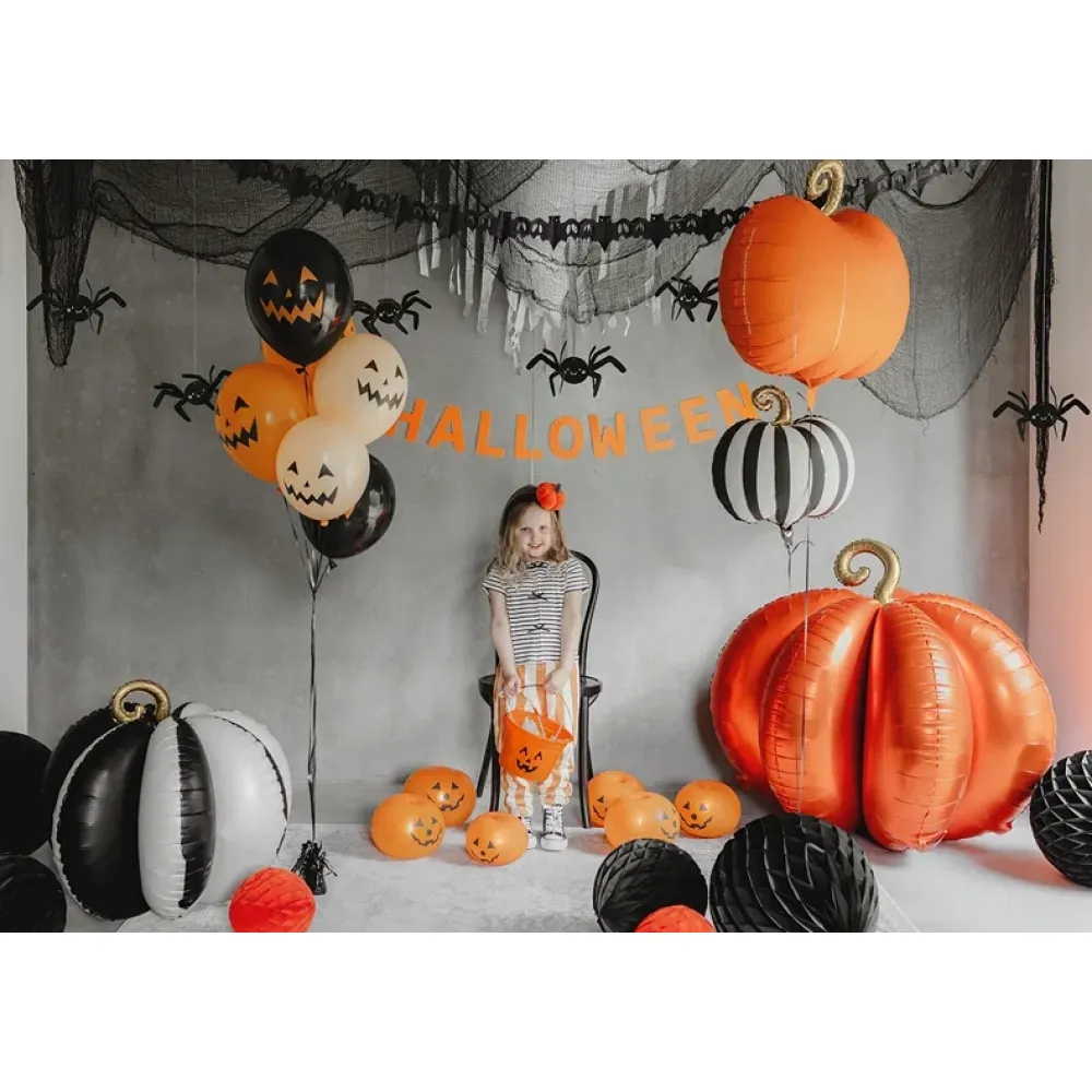 Balon Folie 3D Dovleac (AER) 58x58cm Mixt