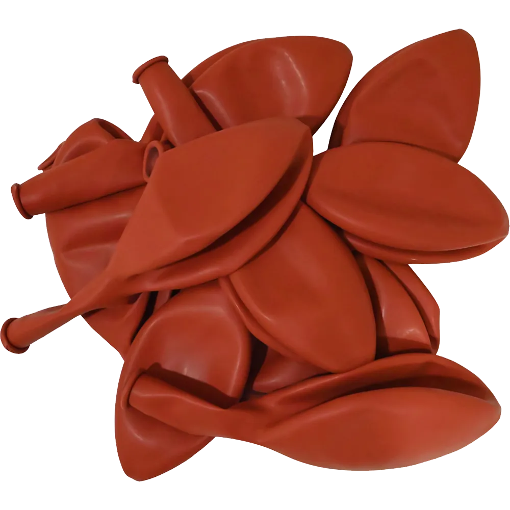 Balon Latex Jumbo 60cm Standard Terracota -38