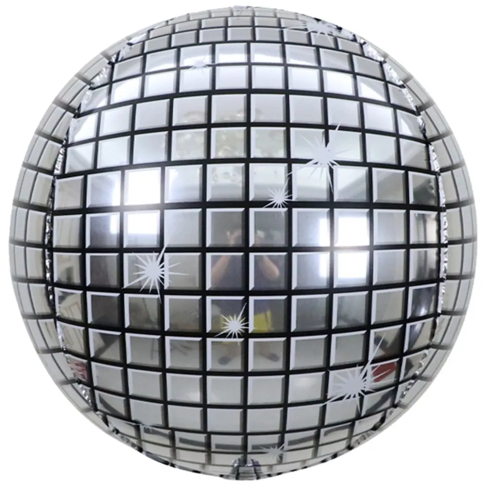 Balon Folie ORBZ 4D Glob Disco 55cm