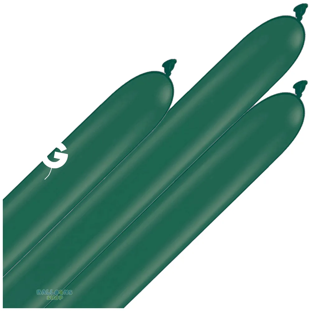 Baloane Latex Modelaj 5/152cm Standard Emerald Green D4.Q260.104