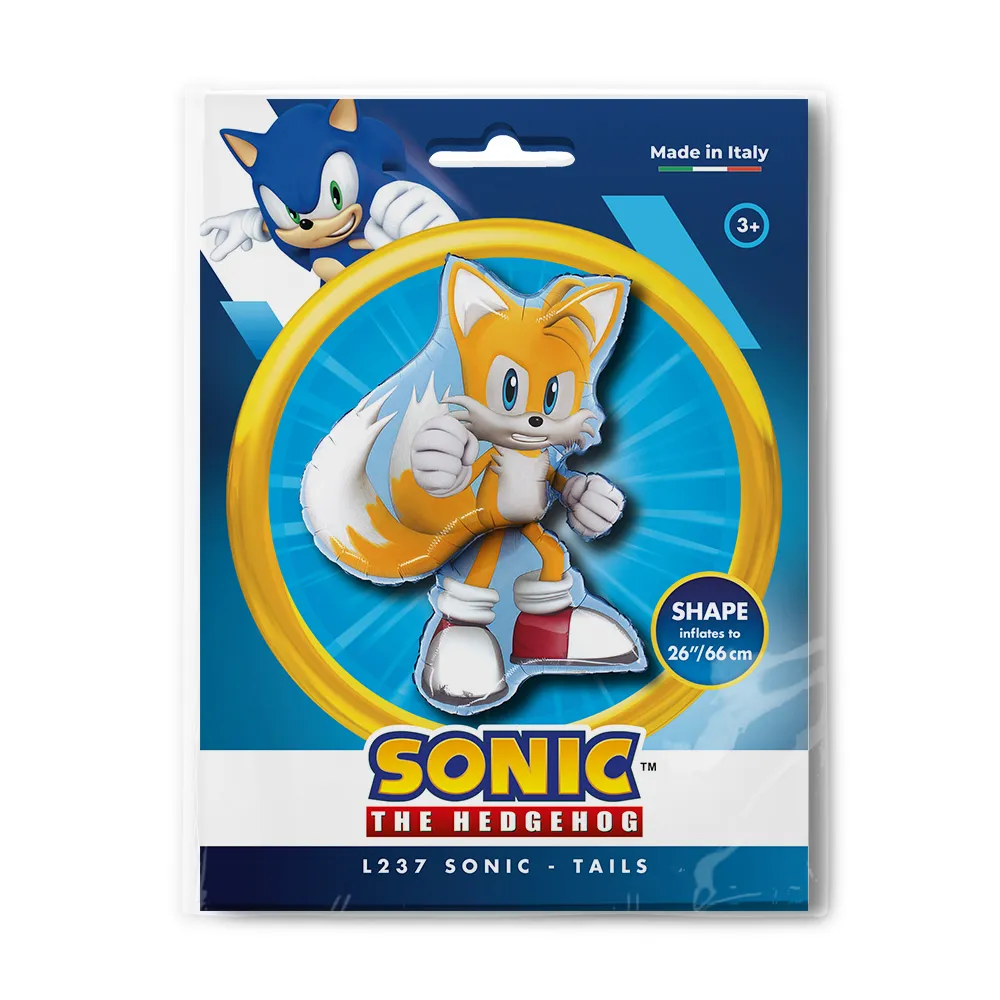 Balon Folie Figurina Tails 66cm