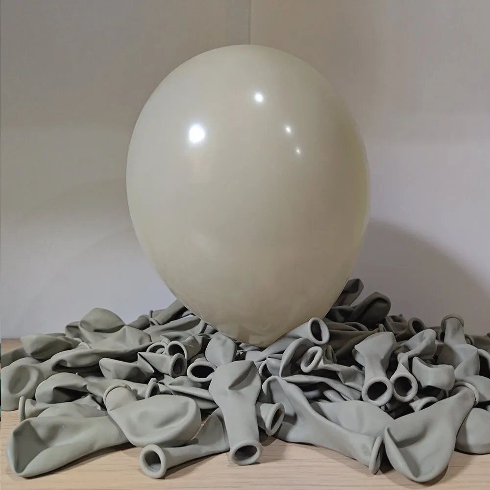 Baloane latex 30cm Stone Grey Retro Kalisan 8010