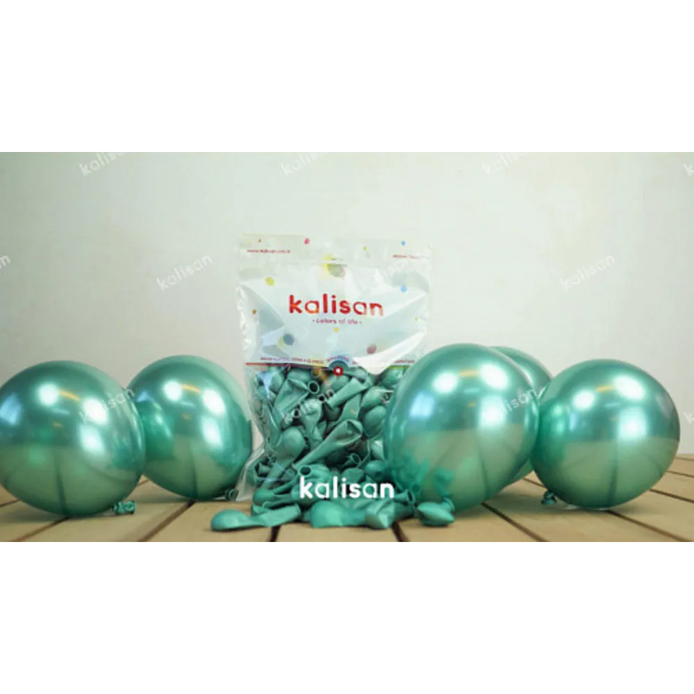 Balon Jumbo Latex 90cm Verde Mirror 5006