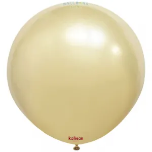 Balon Jumbo Latex 45cm Aura Antique Gold 7085
