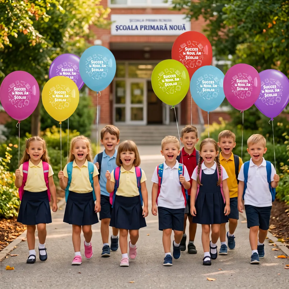 Set 30 Baloane personalizate Succes in noul an scolar! BLS202545