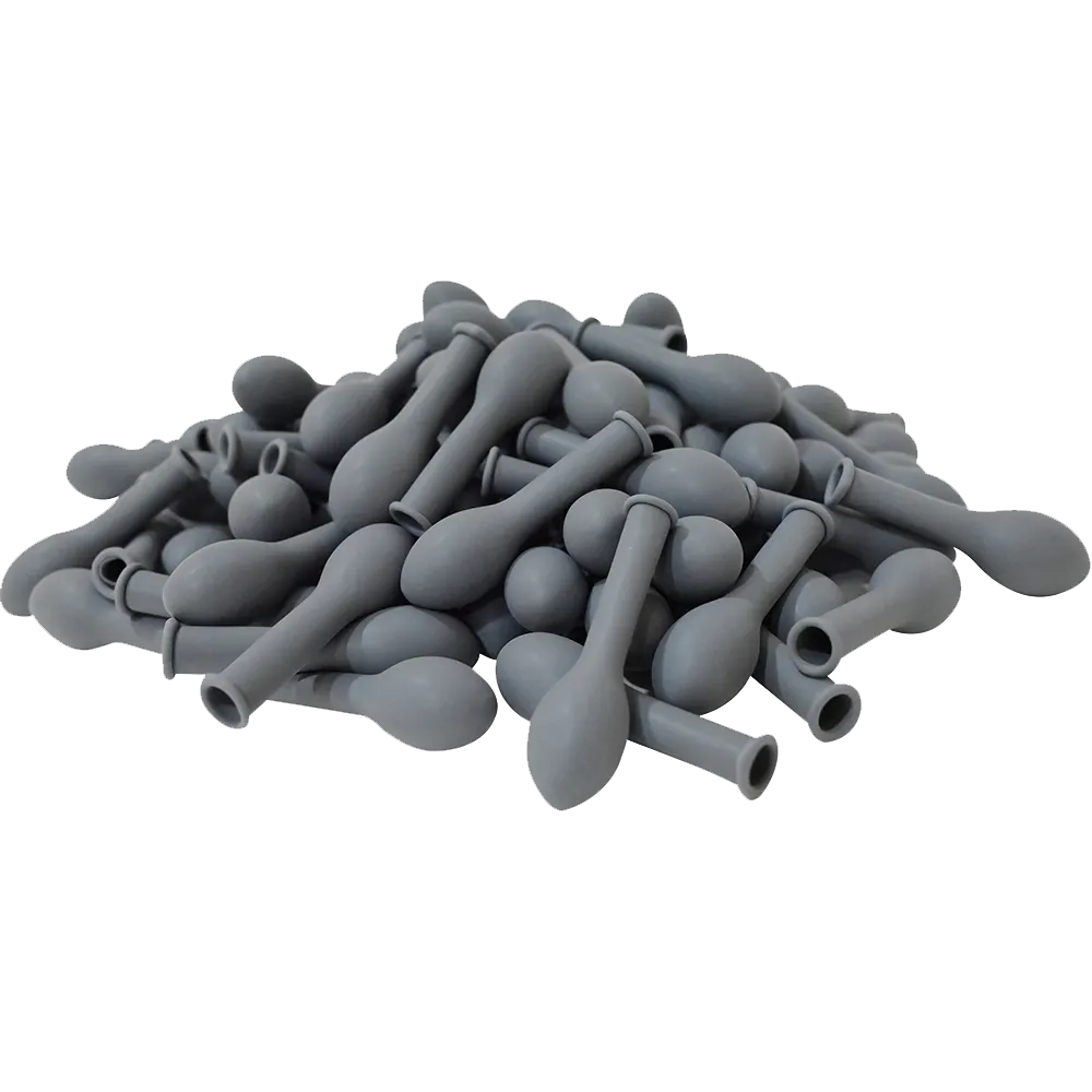 Baloane latex 13cm Standard Gri -32