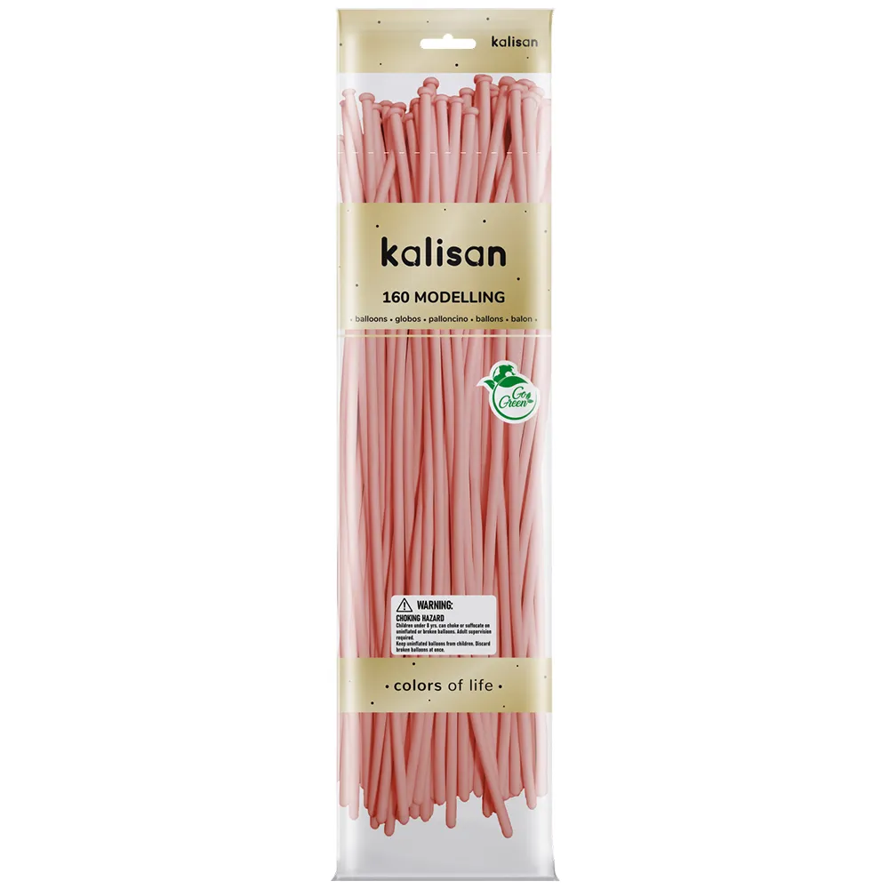 SET 50 Baloane modelaj Macaron Pink 160M Nozzle Up 3002