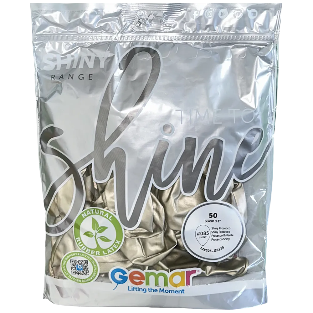 Baloane Latex 33cm Shiny Prosecco GB120.85