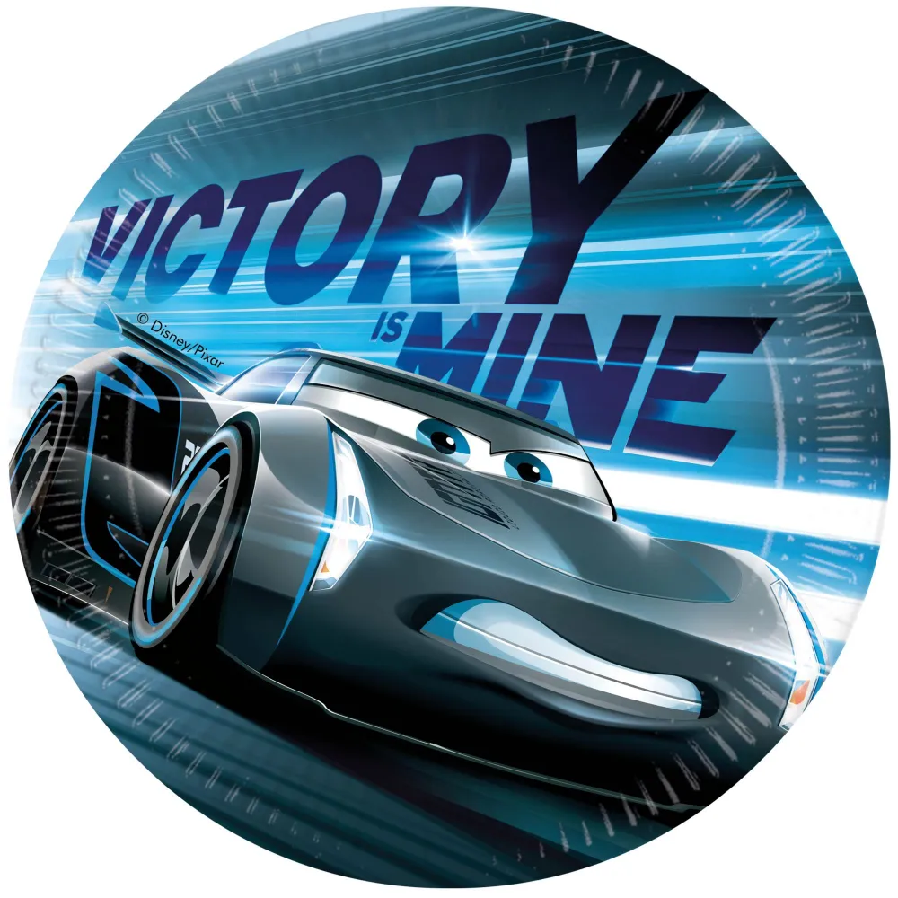 Set 8 Farfurii Petrecere 23cm Cars Victory is Mine