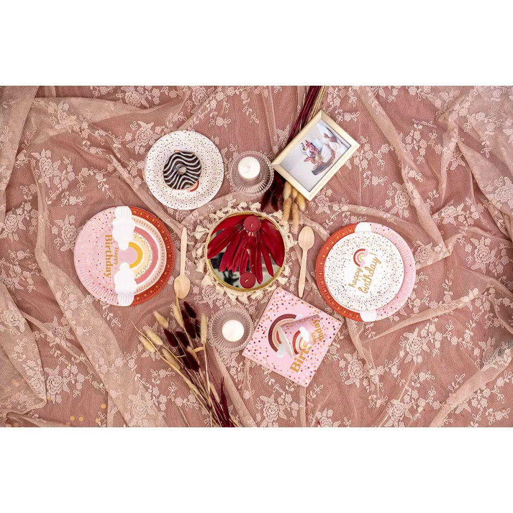 Set 20 Servetele Boho 33x33cm Grabo