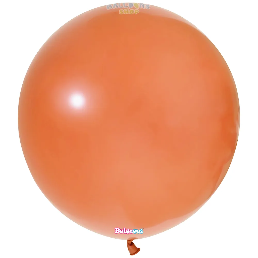 Balon Latex Jumbo 60cm Standard Terracota -38