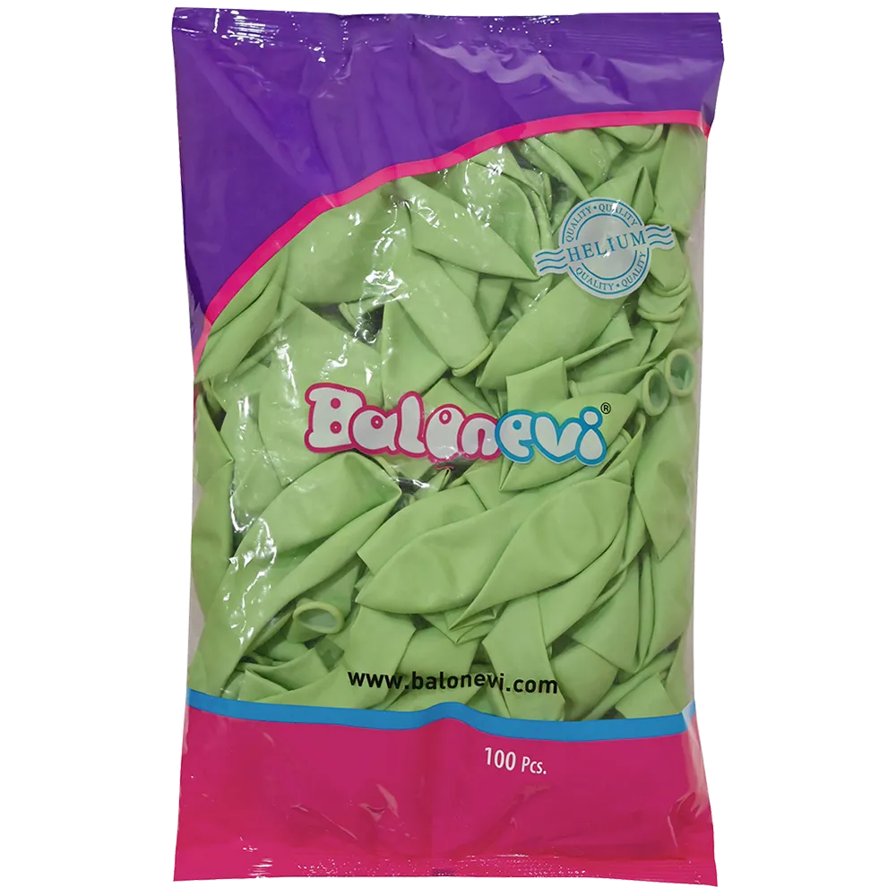 Baloane latex 30cm Macaron Verde Menta -36