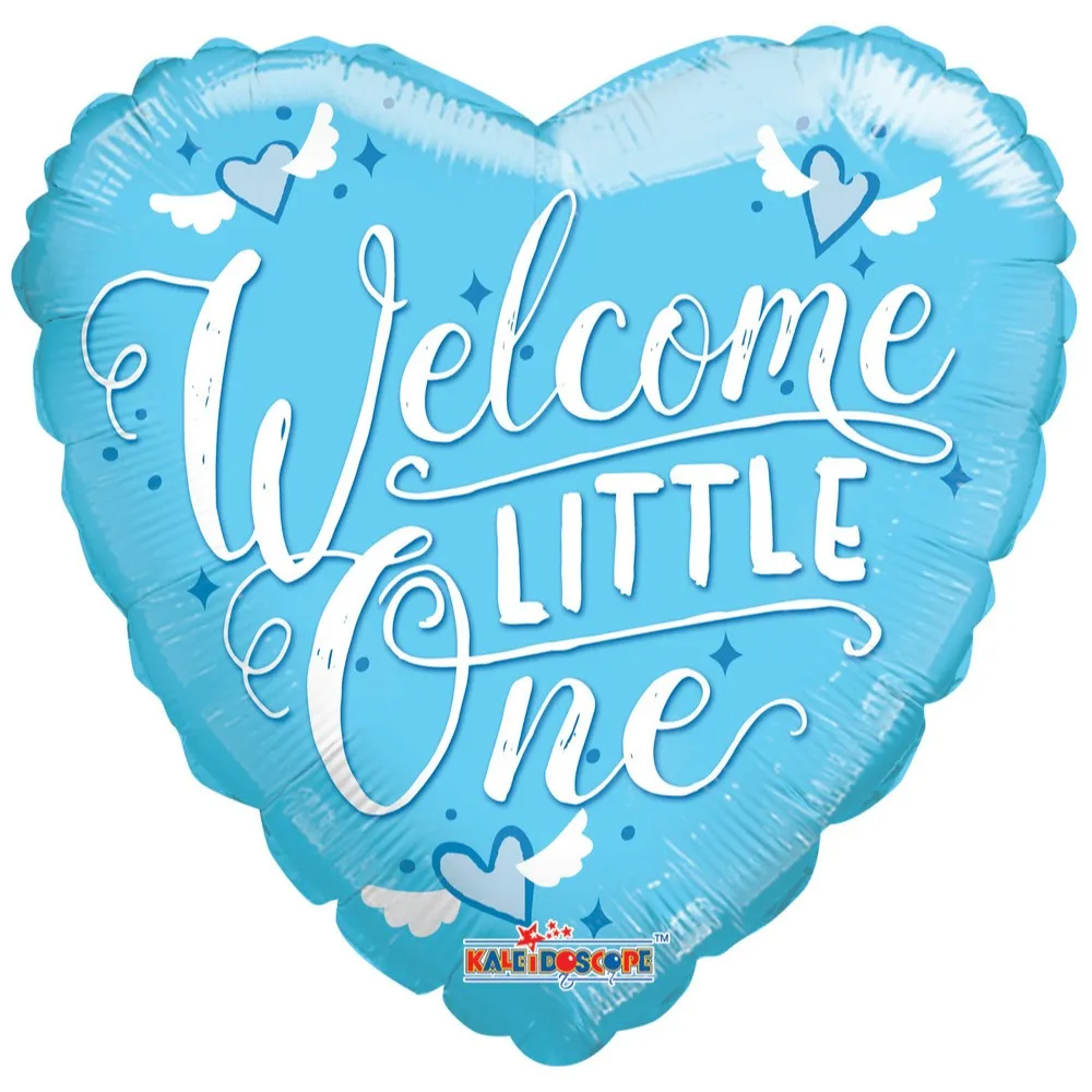 Balon folie 45cm Welcome Little One Boy