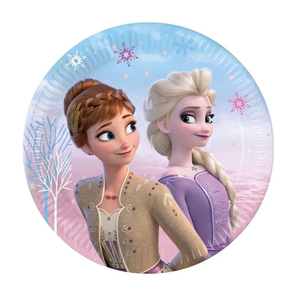 Set 8 Farfurii Petrecere 20cm Disney Frozen 2 Wind Spirit