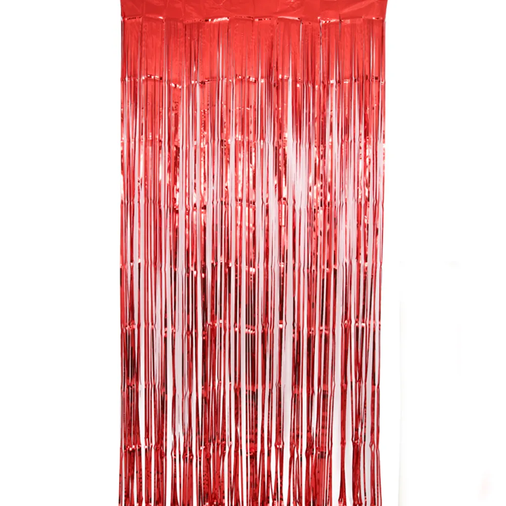 Perdea din folie metalizata Rosie 100x200cm