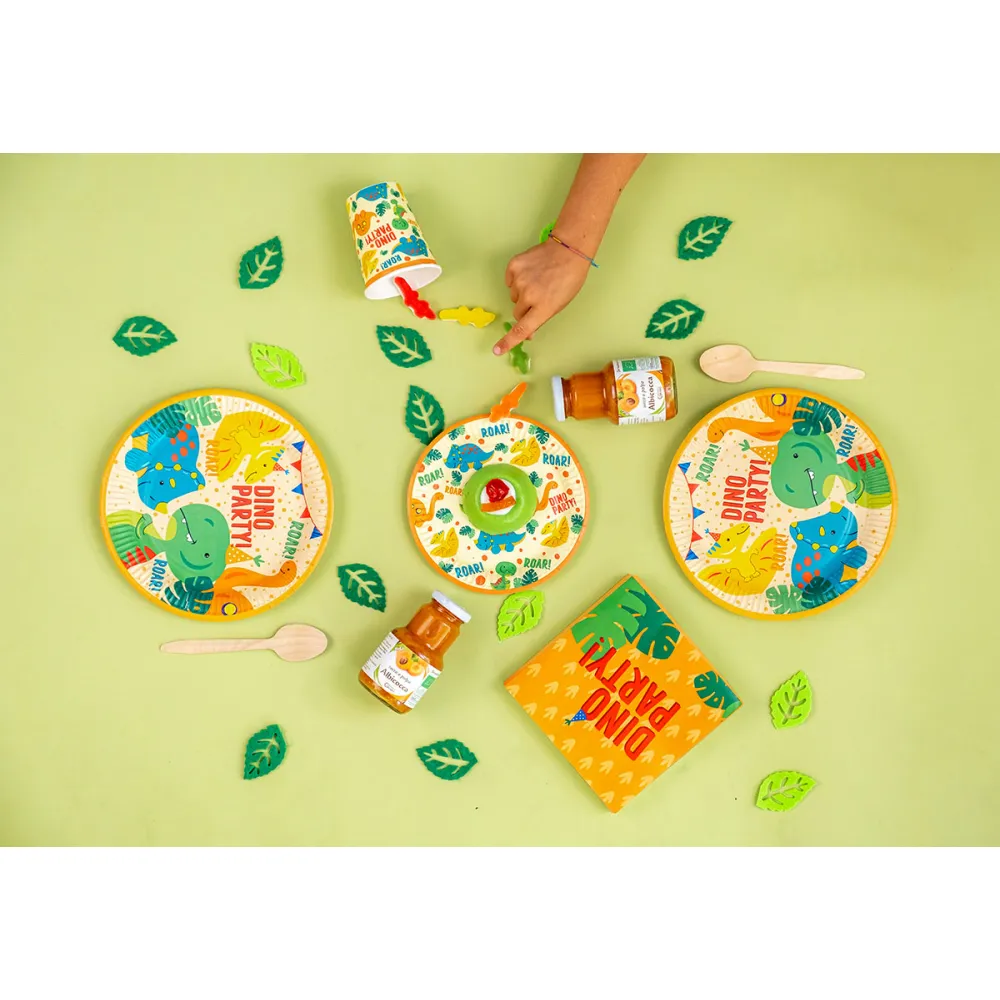 Set 20 Servetele Dinozauri 33x33cm Grabo