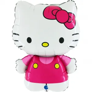 Balon Folie Figurina Hello Kitty Pink 64cm