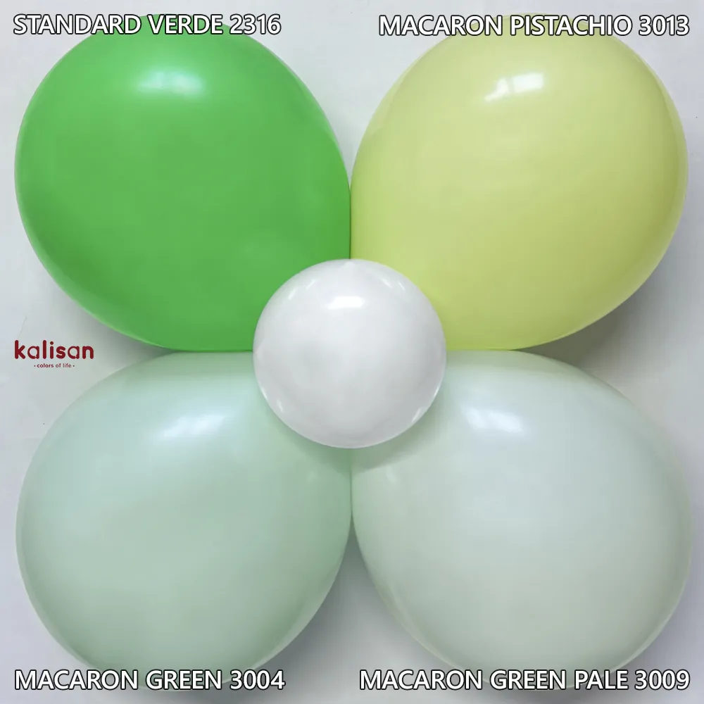 Balon Jumbo Latex 90cm Macaron Pistachio 3013