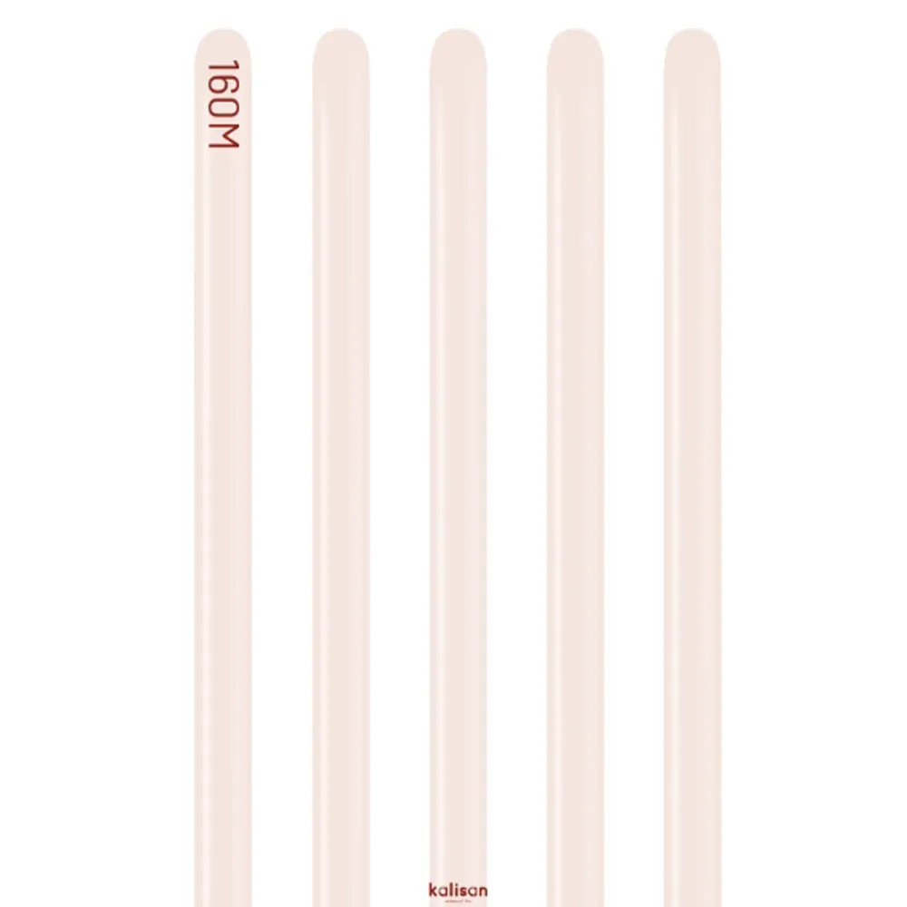 SET 50 Baloane Latex Modelaj Standard Pink Blush Nozzle Up 160M 2348