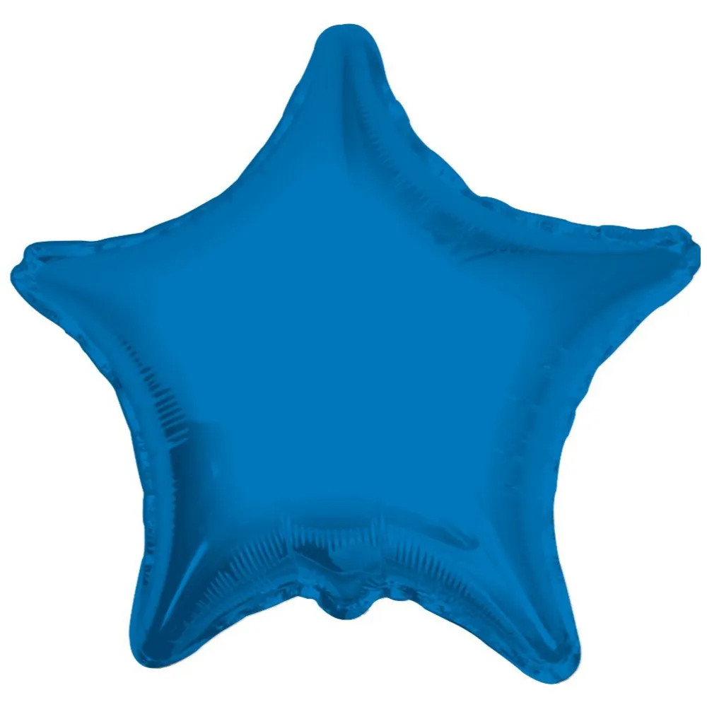 Balon folie 45 cm stea albastra 17571