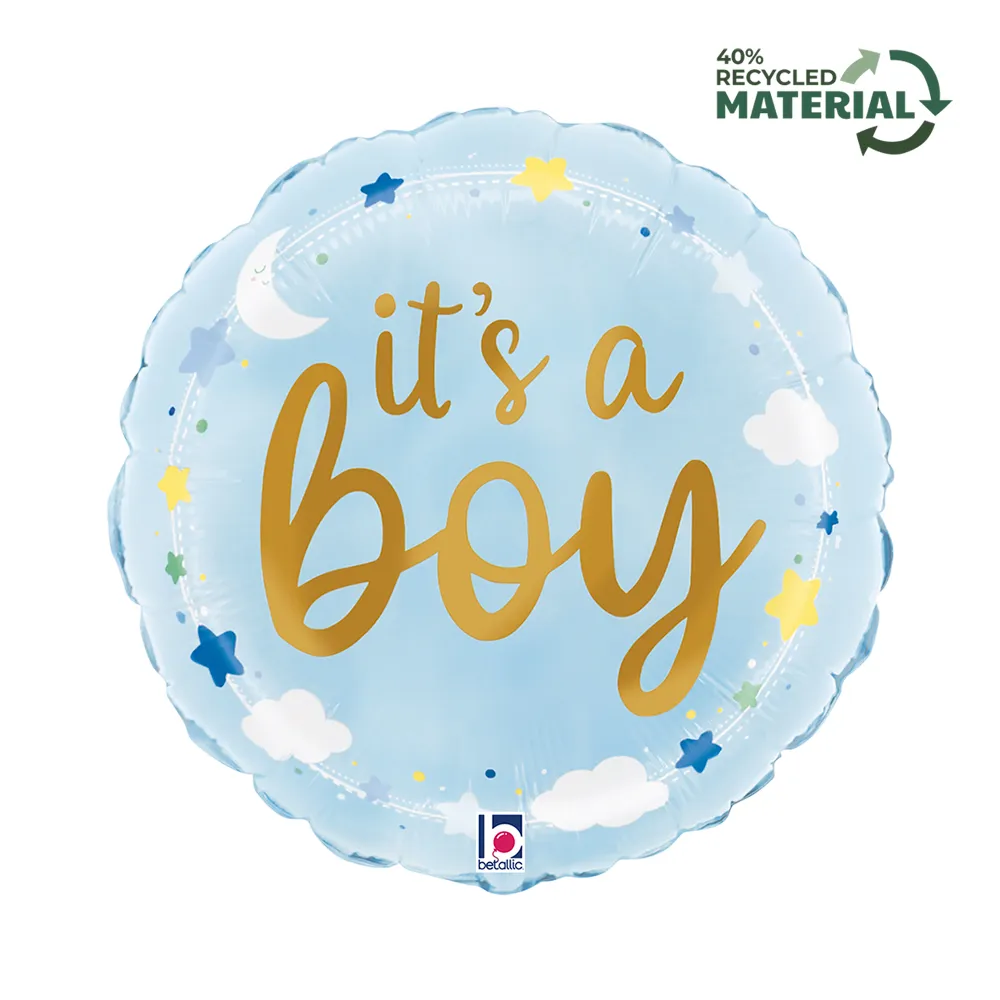 Balon Folie Rotund It's a Boy Norisori 46cm