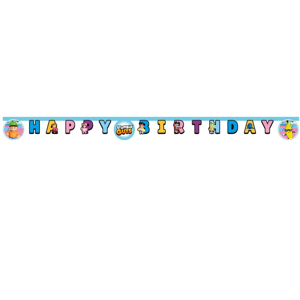 Banner Petrecere Happy Birthday Stumble Guys 97944
