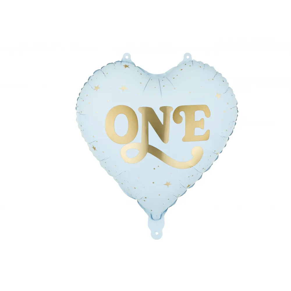 Balon Folie Inima Baby Blue 