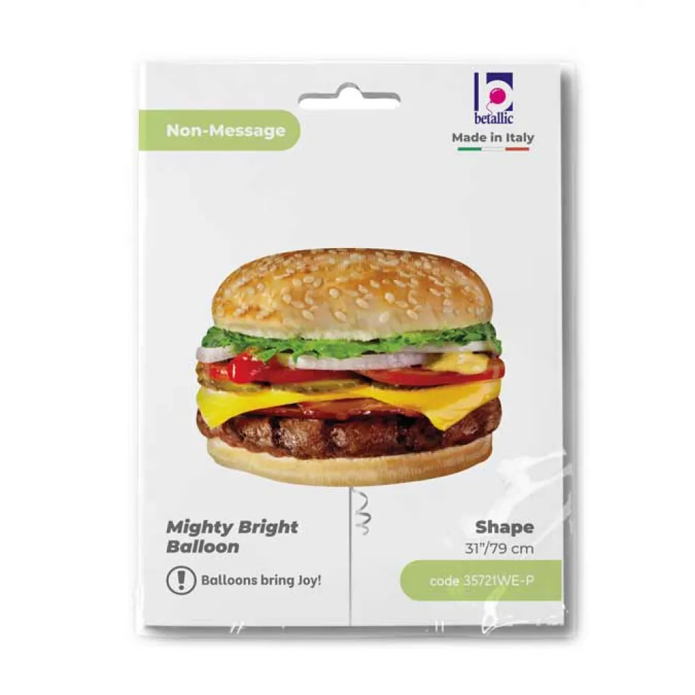 Balon Folie Figurina Cheeseburger 79 cm Grabo