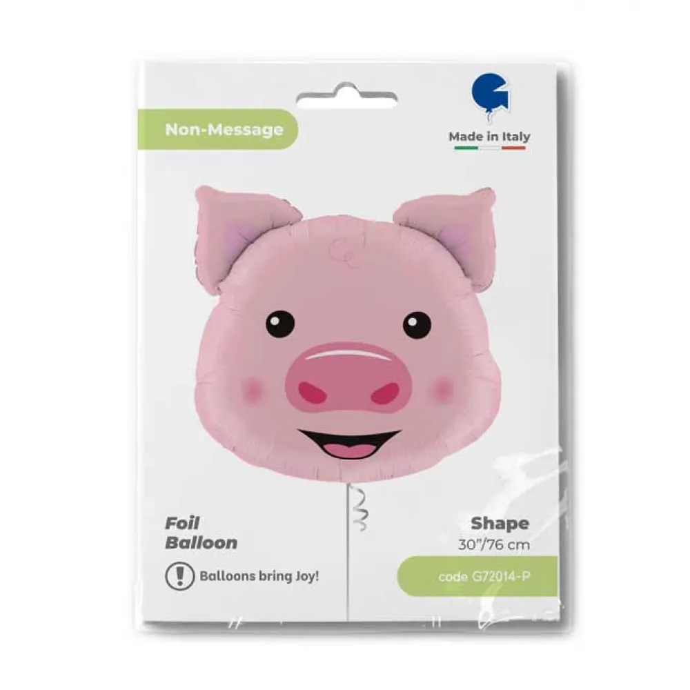 Balon Folie Figurina Cap Purcelus 76 cm Grabo