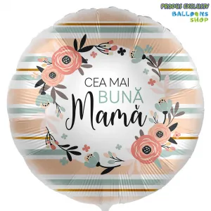 Balon Folie Cea mai buna Mama! 43cm