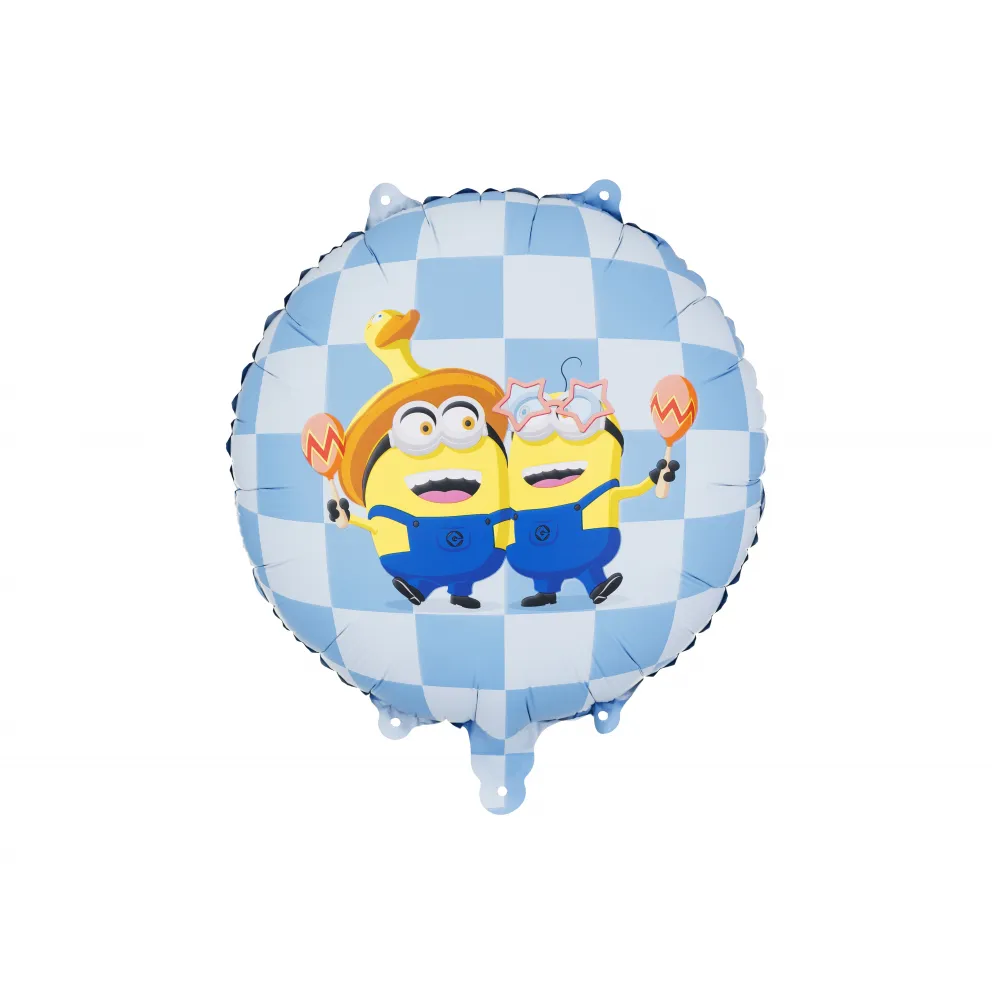 Balon folie Rotund Minions 35cm
