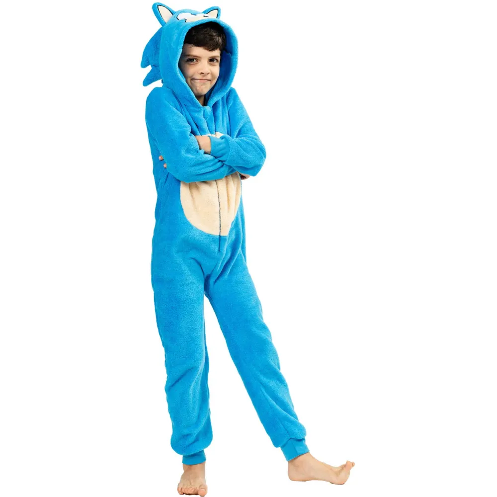 Costum Sonic Copii 4-6 ANI